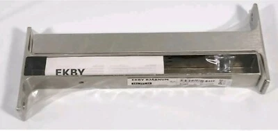 New IKEA Ekby Bjarnum 11" 28cm  Floating Shelf Bracket 501.690.01 Stainless - image 1 of 4