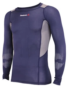 Reebok Men's Long Sleeve Compression Shirt, Color Options - Picture 1 of 5