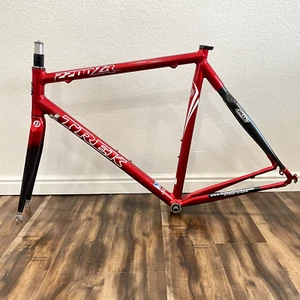 Trek 2200 ZR Road Bike Frame Aluminum Carbon Large 59 cm Candy Red - Picture 1 of 11
