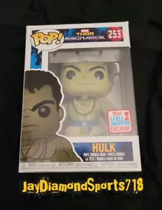 Funko Pop Marvel: Thor Ragnarok- Hulk Fall Convention Exclusive Figure #253 NIB - Picture 1 of 5