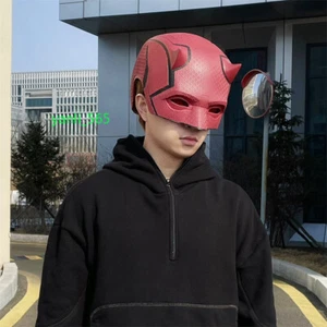 Daredevil Matt Murdock Matthew Michael Murdock Mask Helmet Movie Props Cosplay - Picture 1 of 19