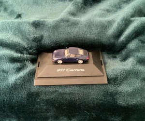 Herpa 1/87 Scale - Porsche 911 Carrera - Dark Blue - WAP 022 005 - Picture 1 of 8