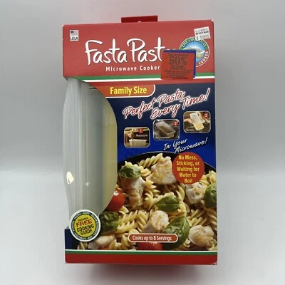 Microwave Spaghetti Cooker -The Original Fasta Pasta Family Size - Image 1 of 4