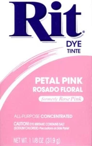 Rit All Purpose Fabric POWDER Dye Tinte - Petal Pink - Picture 1 of 1