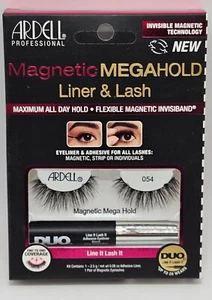 ARDELL MAGNETIC FAUX MINK MEGAHOLD #054-LINE IT LASH IT Kit NEW! - Picture 1 of 2