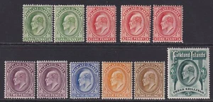Falkland Islands. SG 43-49, 1/2d to 3/-. Mounted mint. - Picture 1 of 2