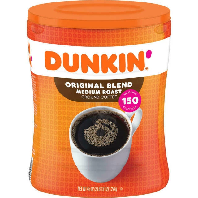 Dunkin' Donuts 1334985 Original Blend Ground Coffee Medium Roast