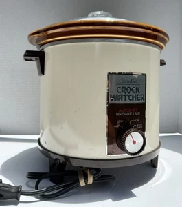 Vintage Sears Countercraft Crock Watcher Crock Pot Schongarer GETESTET Guter Zustand - Bild 1 von 24