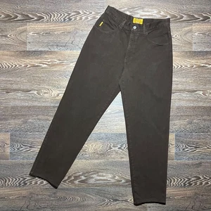 Pantalones de mezclilla vintage años 90 ARMANI Jeans azul de fábrica marrón chocolate talla 34 - Imagen 1 de 15