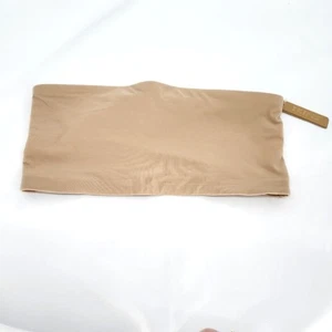 SKIMS NWT Womens Fits Everybody Bandeau Bra Size M Clay Nude Seamless Stretch - Picture 1 of 7