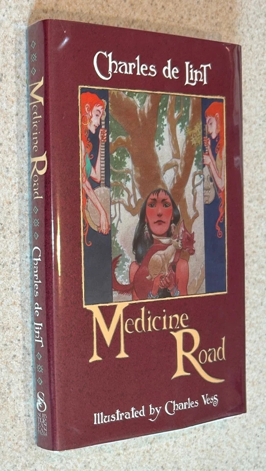 Charles DE LINT -- Medicine Road (Fantasy) -- 2004 SIGNED 1st Edition Hardcover Foto 1 de 3
