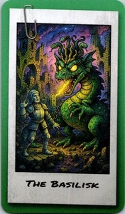 Tarjeta de arte 2025 Zendecks The Bailisk Mythology & Legends envío gratuito - Imagen 1 de 1