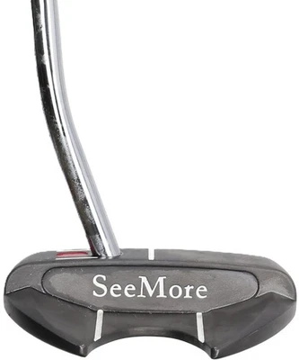 Putter reto See More preto modelo T 34 polegadas muito bom - Imagem 1 de 4
