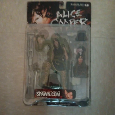 Figura de acción Alice Cooper Super Stage McFarlane 2000 Spawn nueva sellada música años 90 Foto 1 de 2