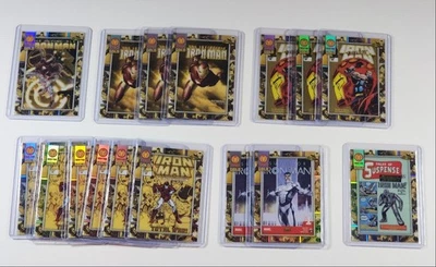 [16] IRON MAN THOR 2025 TOPPS CHROME MARVEL IRON MAN GOLD Q4324 - Image 1 of 2