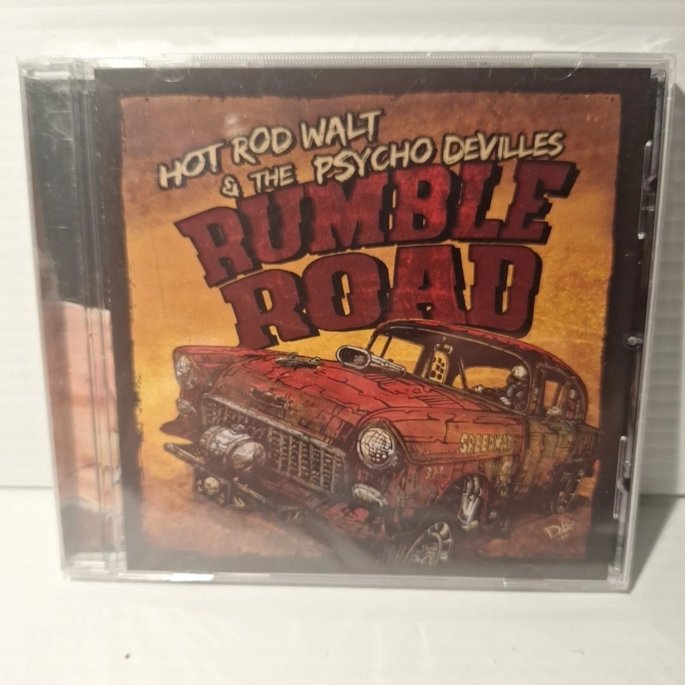 Hot Rod Walt and the Psycho-DeVilles "Rumble Road" CD.(NEW) Foto 1 de 3
