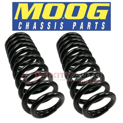 MOOG Front Coil Spring Set for 1975-1991 Ford E-150 Econoline Club Wagon tu Foto 1 de 4