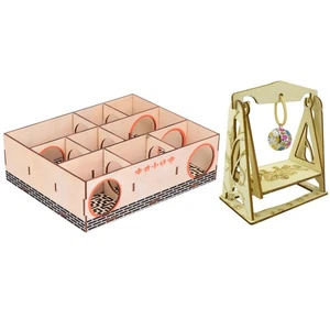 2PCS Hamster House Pet Supplies Hamster Gift Hamster Hidden House - Picture 1 of 7