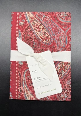 POTTERY BARN BLAIR 1 KING SHAM BRAND NEW - Image 1 of 3