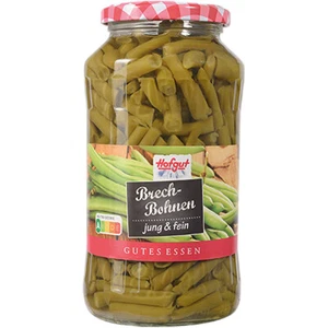 Hofgut Brechbohnen jung und fein vorgekocht Brechbohnen 720ml - Picture 1 of 1