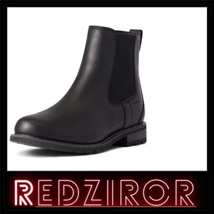 All-Day Comfortable Waterproof Women's Ankle Boots with Elegant Design - Black - Picture 1 of 2
