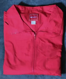 NEW w/Tags Mens Reebok Nylon Ripstop Full Zip Jacket XXL Color Red - Picture 1 of 3