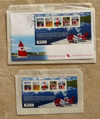加拿大邮票 #2611 加拿大骄傲 (2013) 5P 费率 + FDC 纪念册 — 第 1/4 张图片