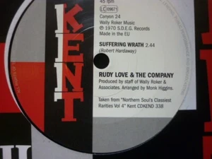 rudy love/percy milem suffering/ call on   kent 139 uk  soul 45 - Picture 1 of 2