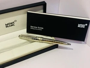 Montblanc Star Walker Penna a sfera in acciaio inox inchiostro nero - Ricondizionata - Foto 1 di 5
