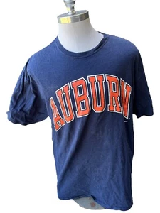 Delta Magnum Weight Crew Neck T Tee Shirt Auburn University Football Tigers - Picture 1 of 5