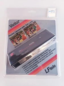 New Vivitar 110 LF TELE With BUILT-IN FLASH Film Camera Collector Vintage - Picture 1 of 2