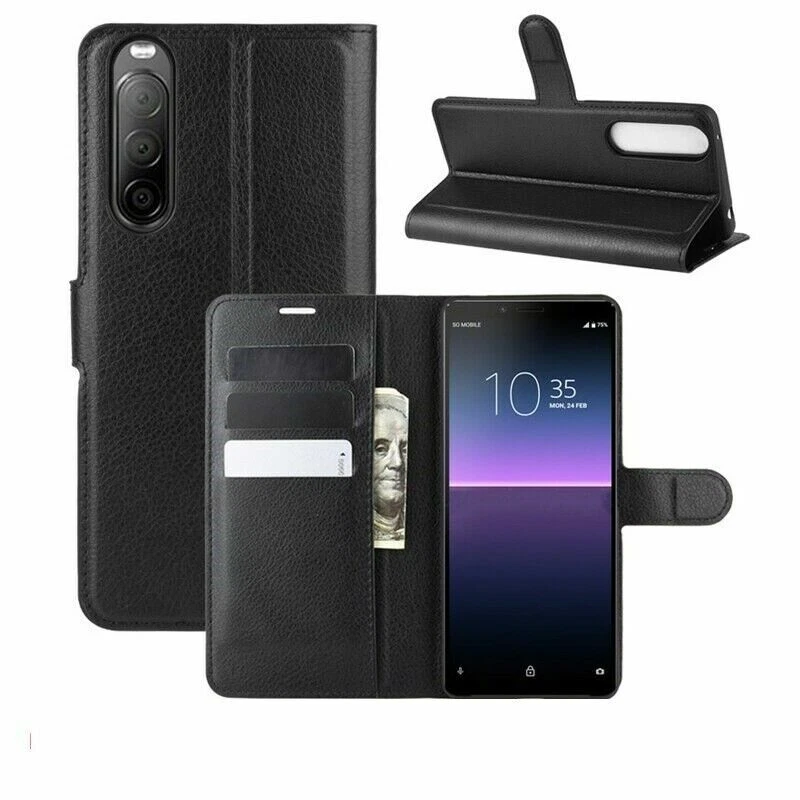 For Sony Xperia L4 Case Cover Flip Leather Wallet Book Folio Stand - Image 1 of 2