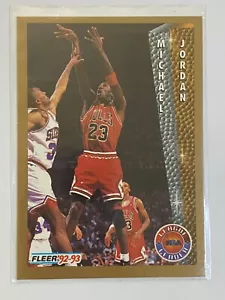 🏀 1992-93 Fleer Basketball Base Card #238 Michael JORDAN 🏀 - Picture 1 of 2