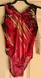 Cirque du Soleil COSMIC FLASH CHILD LARGE HOLOTEK SEQUINZ GYMNASTICS LEOTARD CL - Picture 1 of 6