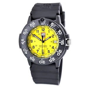Luminox Men's Watch Original Navy Seal Yellow Dial Black Rubber Strap 3005 - Picture 1 of 3
