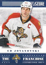 2013-14 Score Hockey The Franchise #TF-12 Ed Jovanovski