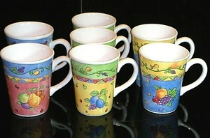 Sango Sangria Dinnerware #3075. Your Choice of Mugs, Creamer & Sugar Bowl - Picture 1 of 28