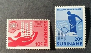 1963 SURINAME NIEDERLANDE SET FREIHEIT VOM HUNGER SS POSTFRISCH - Bild 1 von 1