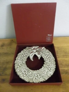 GORHAM SILVER WREATH TRIVETL 7" - ITALY - Picture 1 of 2