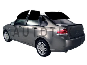 PreCut All Sides Window Film Any Tint Shade For Ford Focus Sedan 2008-2011 - Picture 1 of 11