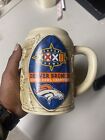 1998 NFL Super Bowl XXXII 32 Beer Stein: Broncos Champions Mug
