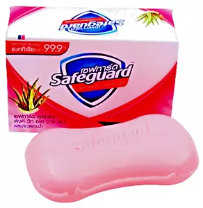 Safeguard Antibakterielle Seife Floral Pink mit Aloe Stabseife 58g* 4 Stück duften - Bild 1 von 12
