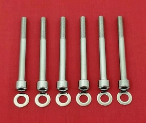 LS1 WATER PUMP BOLTS STAINLESS STEEL KIT LSX LS2 LS3 LS6 LS7 4.8 5.3 6.0 6.2L - Picture 1 of 2