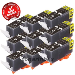 9 Pk NEW PGI-220 PGI220 BK Ink for Canon  Pixma MP560 MP620 MP640 MX860 MX870 - Picture 1 of 2
