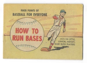 1965 Kapuzeneis - Feinere Punkte des Baseballs "WIE MAN BASEN LÄUFT" 16pp - Bild 1 von 3