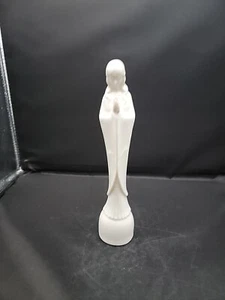 Ardalt Japan betende Jungfrau Maria auf Sockel weißes Porzellan 9" große Figur  - Bild 1 von 15