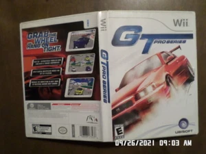 GT Pro Series (Nintendo Wii Spiel) = KOMPLETT mit Hülle & Bedienungsanleitung - Bild 1 von 2