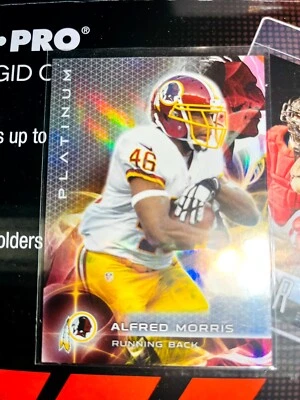 Alfred Morris 2015 Topps Platinum #60 Washington Redskins Football Card  V197 - Image 1 of 2