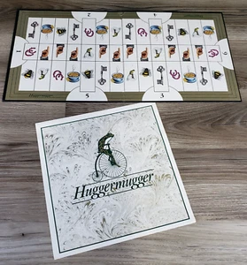 1989 Huggermugger Replacement Parts GAME BOARD AND INSTRUCTIONS GOLDEN U.S.A. - Picture 1 of 6