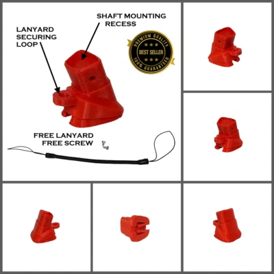 UK-HISTORYFINDERS.CO.UK XP Deus 1 - Deus 2 & ORX slide on remote control holder mounting kit